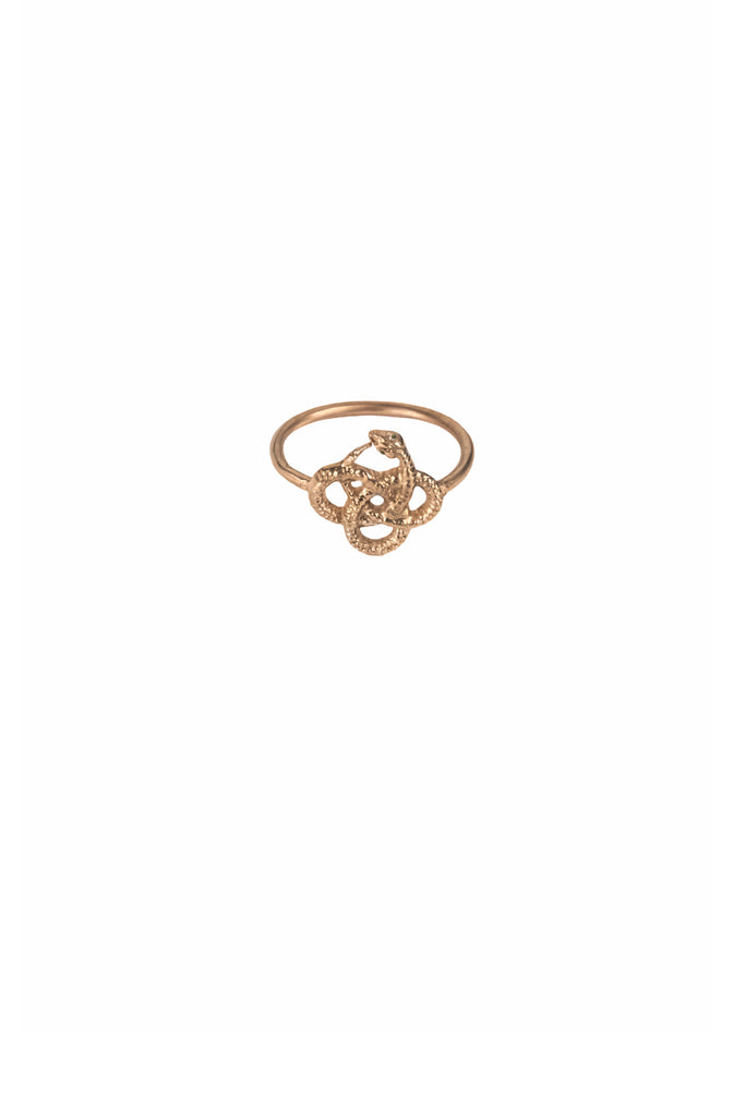 Amaranthine Snake Ring