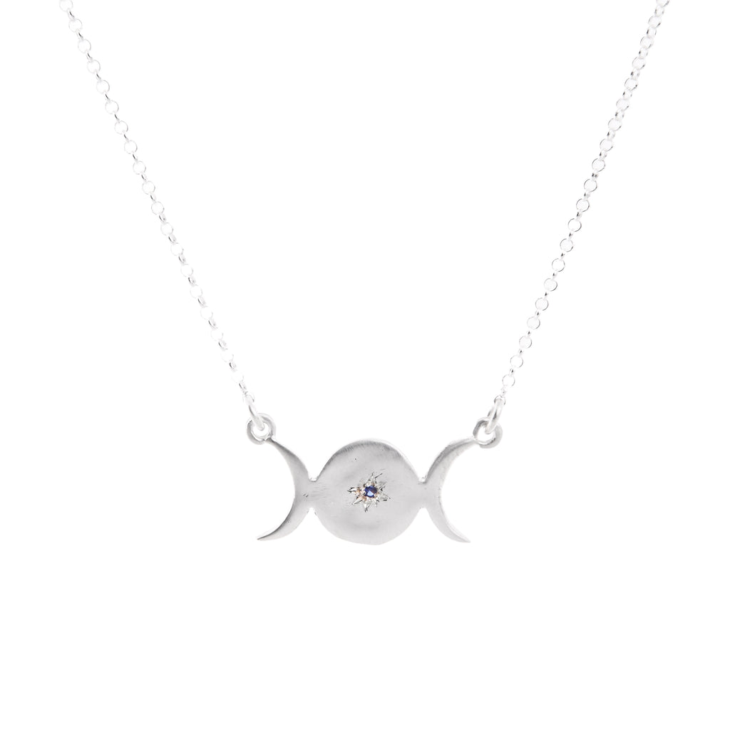 Triple Moon Necklace