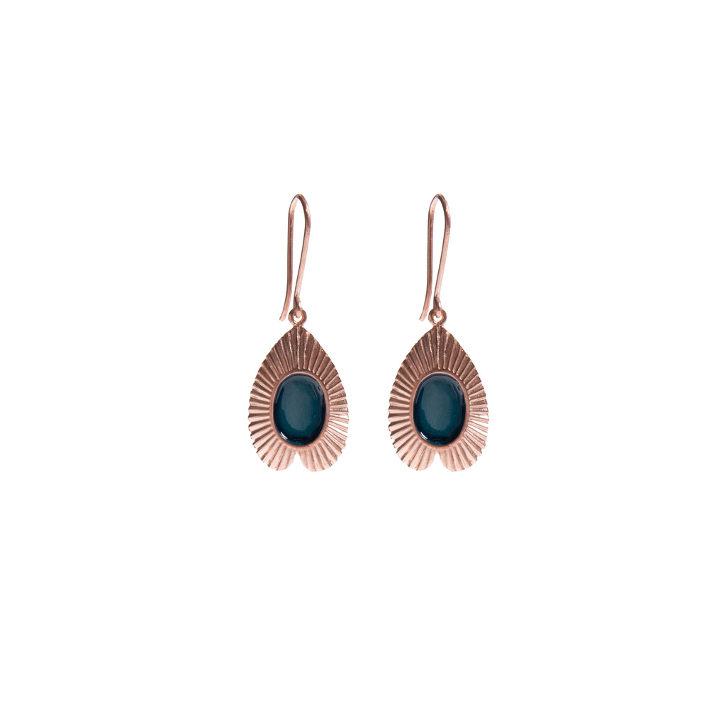 Reverse Heart Hook Earrings