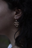 Amaranthine Snake Earrings
