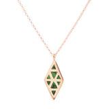 Logo Enamel Necklace
